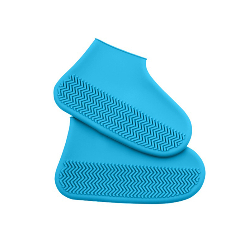 Reusable Waterproof Shoes Cover Silicone Non-Slip Men Rain Boots Shoe Protectors 