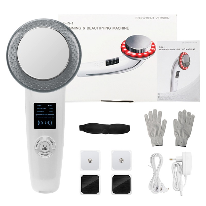 6 in 1 Ultrasonic Cavitation Body Slimming Machine Facial ...