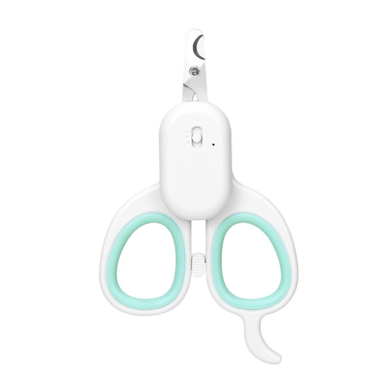 Pet Dog Cat Nail Toe Claw Clippers Scissors Trimmer Shears with Bright LED Light