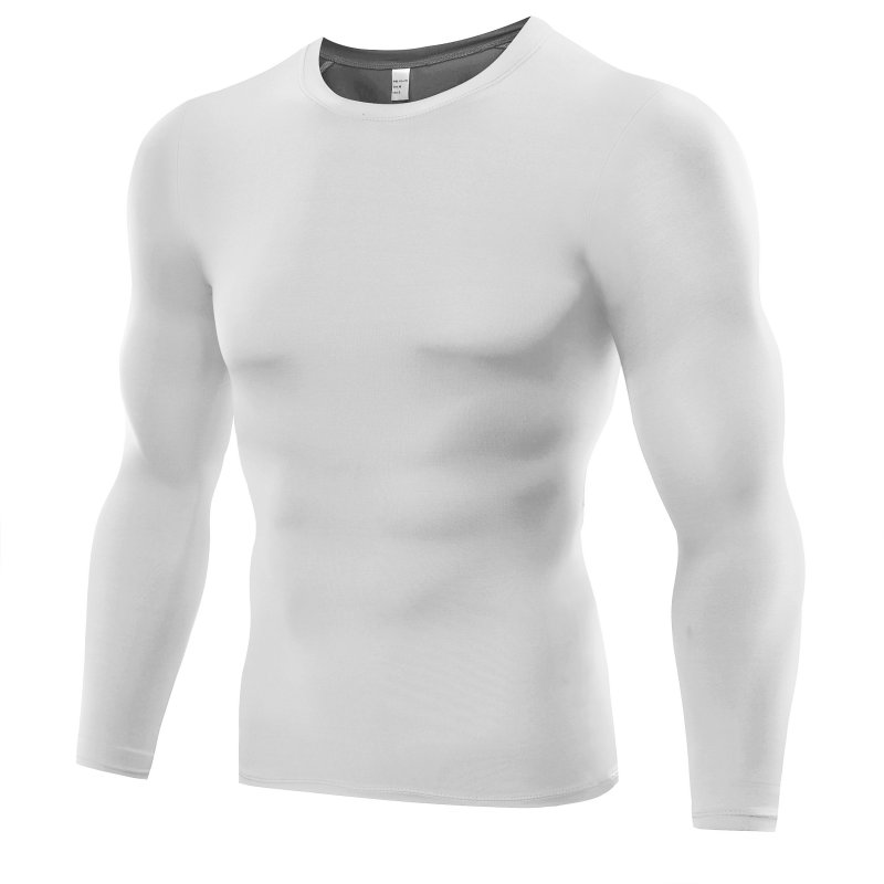 Men Compression Thermal Base Layer Tights T-Shirt Top Long Pants Gym Activewear 