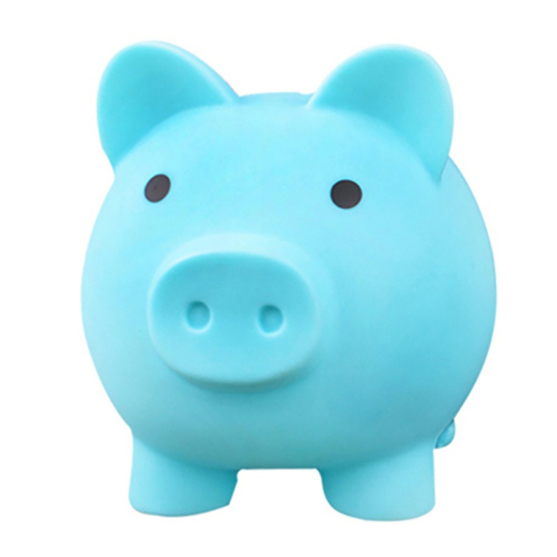 Cute Plastic Piggy Bank Coin Money Cash Collectible Kids Toy Pig Saving Box V0C7 