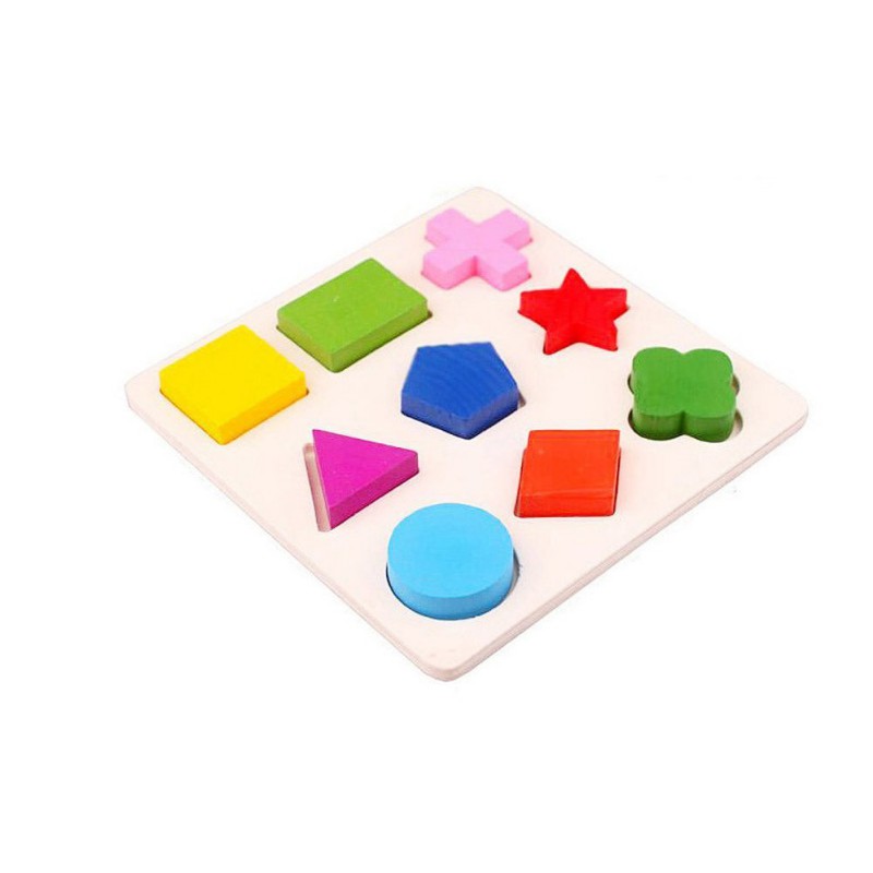 Montessori Educational Wooden Toys for Children Early Learning Puzzles Toy Gifts 